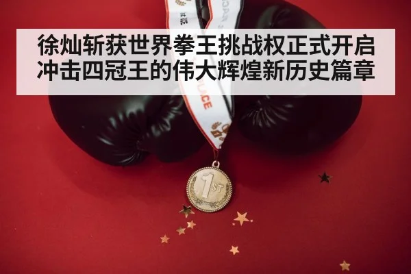 徐灿斩获世界拳王挑战权正式开启冲击四冠王的伟大辉煌新历史篇章